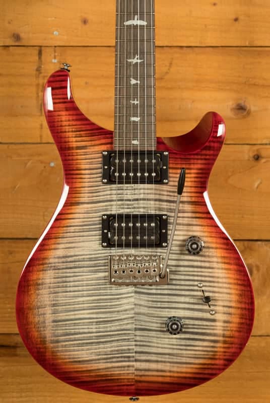 PRS SE Custom | Custom 24 - Charcoal Cherry Burst