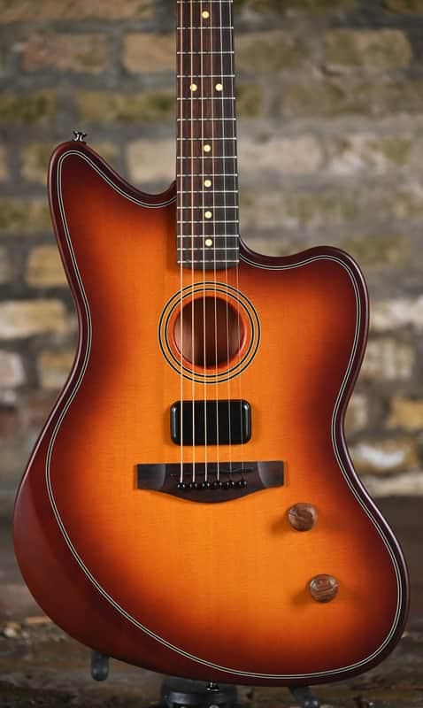 Fender Acoustasonic® Standard Jazzmaster® - Honey Burst