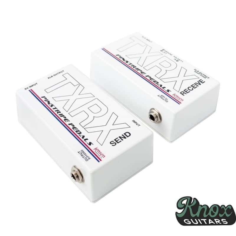 Pinstripe Pedals TXRX-M – Mono Guitar Signal Management System - White