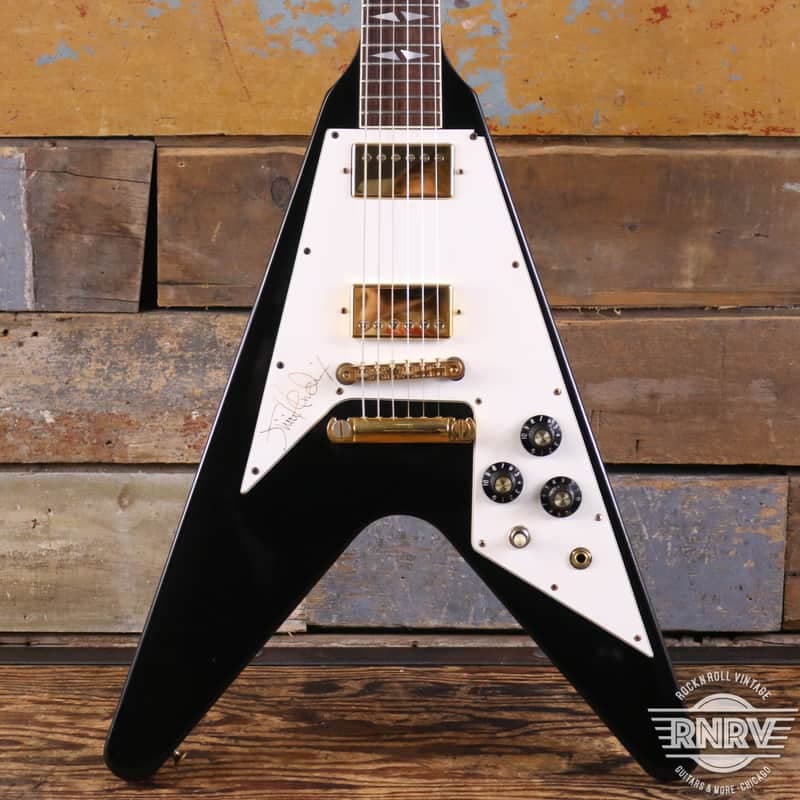 Gibson Jimi Hendrix Hall of Fame Flying V 1991 - Black