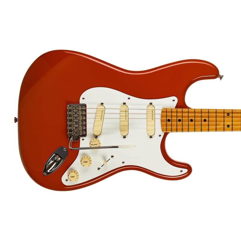 Fender (Mex) Classic 50's Stratocaster Fiesta Red (Pre-Owned, 2017, EC) #MX17913530