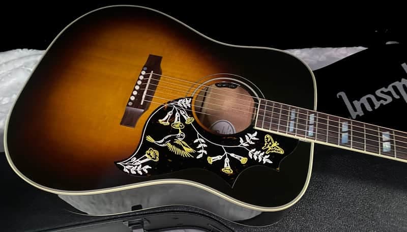 NEW ! Gibson Hummingbird Standard - Vintage Sunburst - Acoustic Electric - Baggs HiFi DNA System - Authorized Dealer - 4.9lbs - G07863