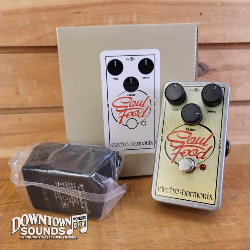Electro-Harmonix EHX Soul Food Transparent Overdrive Pedal