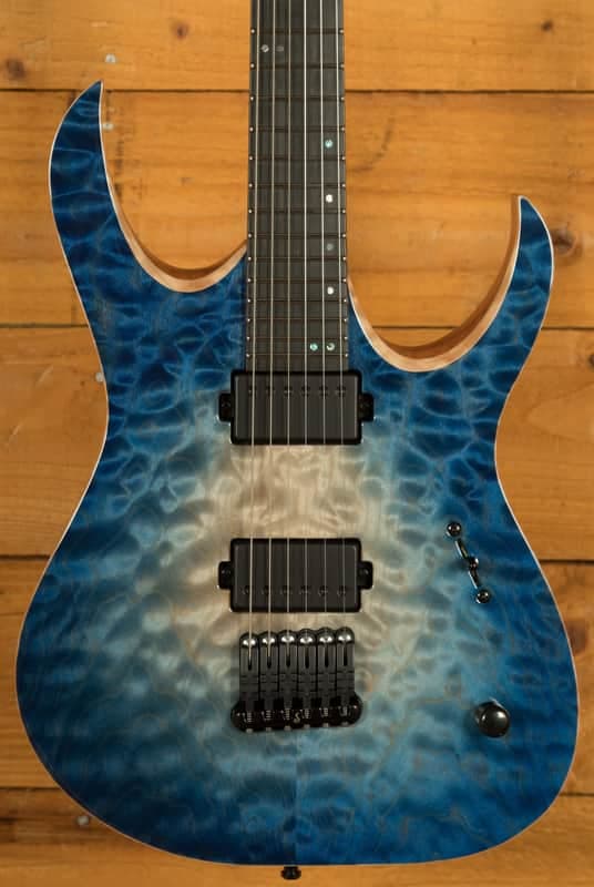 Mayones Duvell Elite 6 - Ebony - Trans Custom Colour Gloss