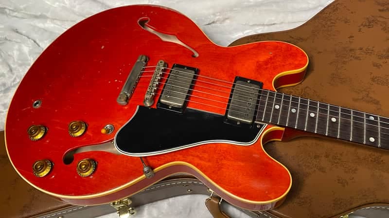 NEW! Gibson Custom 1958 ES-335 Reissue - Watermelon Red, Heavy Aged - 2026 Limited Edition Collection - 8lbs - Authorized Dealer - IN-STOCK! G07666