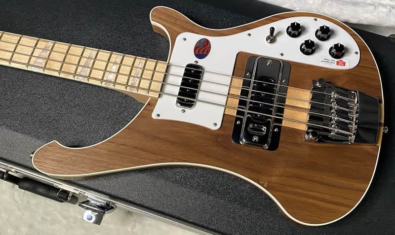NEW! Rickenbacker 4003 W Walnut - 4-String Bass - Authorized Dealer - 8.55 lbs - G07124