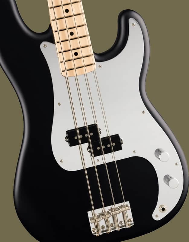 Fender Limited Edition 50th Anniversary Steve Harris Precision Bass® - Satin Black(Pre-Order)