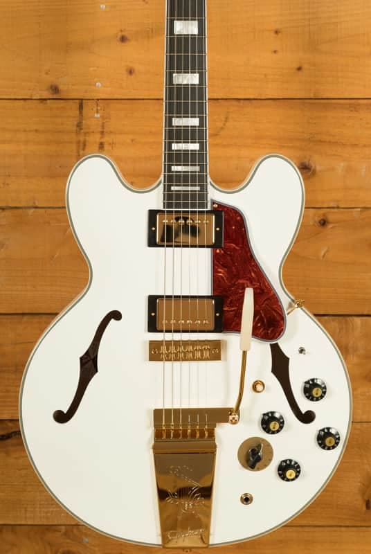 Epiphone Inspired by Gibson Custom Alex Lifeson 1976 ES-355 | Alpine White