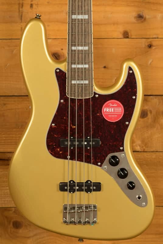 Squier Classic Vibe 70s Jazz Bass - Laurel - Aztec Gold