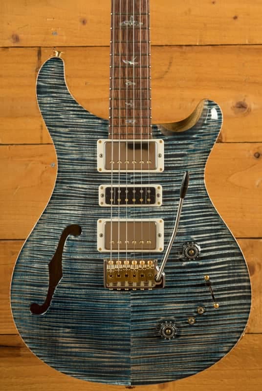 PRS 40th Anniversary Special Semi-Hollow Limited Edition - Faded Whale Blue