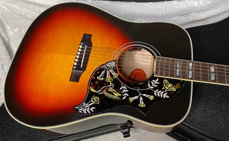 NEW! Gibson Acoustic Hummingbird Maple Long Scale Acoustic-Electric Guitar - Tri-burst - Custom Shop - Limited Edition - Authorized Dealer - G06399