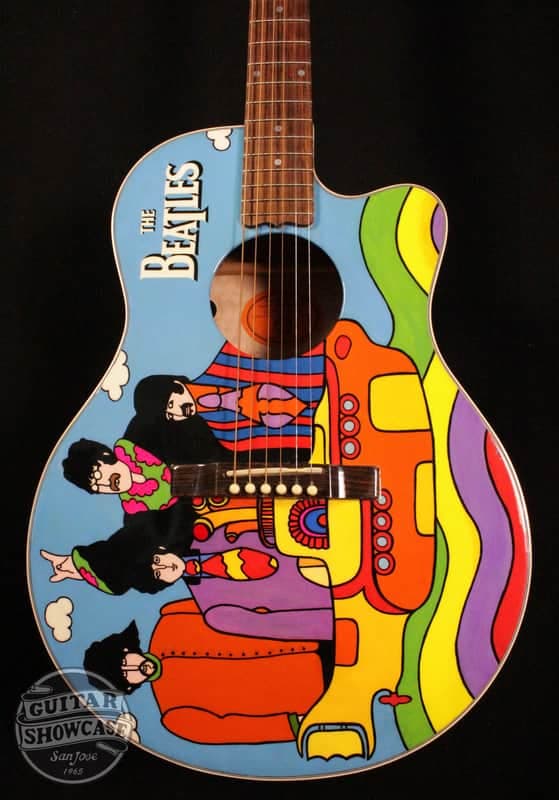 Gibson LC-1 Cascade 2003 A Walk Down Abbey Road tour Louis Yanez, Godfrey Townsend, Todd Rundgren