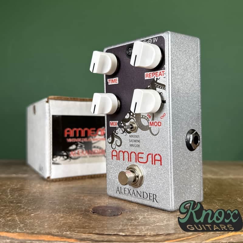 Alexander Pedals Amnesia Delay 2010s - Silver / Graphic
