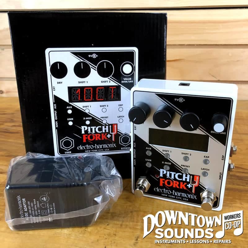EHX Pitch Fork+ Polyphonic Pitch Shifter / Harmony Pedal