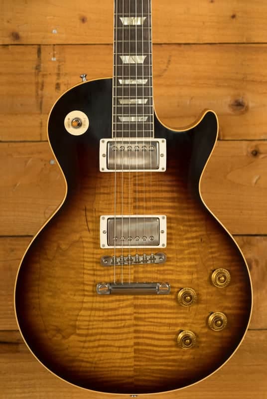 Gibson Custom 1959 Les Paul Standard Torrefied AAA Top | Kindred Burst - VOS