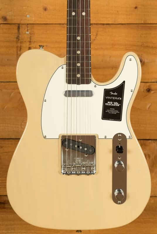 Fender Vintera III Mid '60s Telecaster - Rosewood - Vintage Blonde