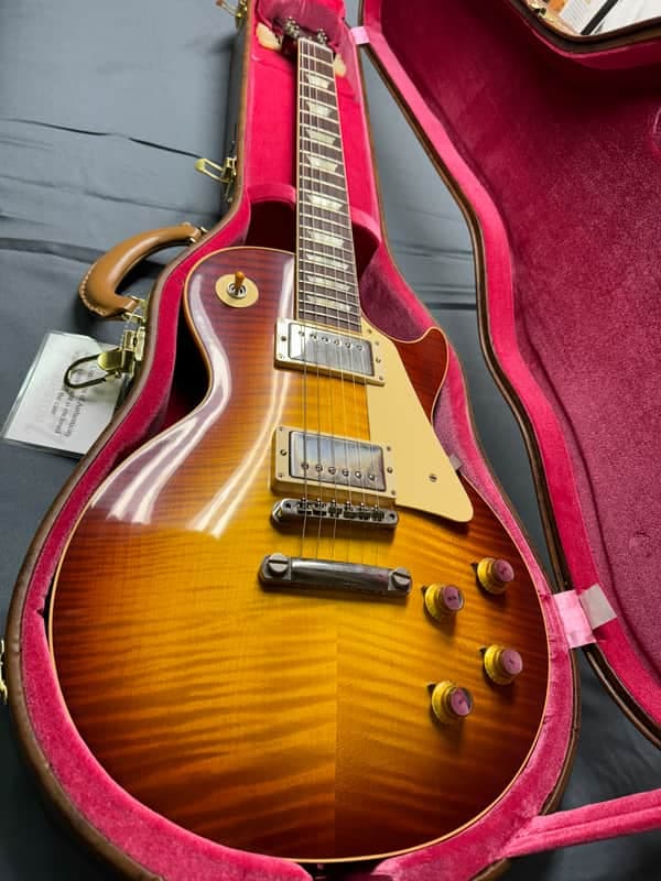 Gibson Custom Shop 60th Anniversary '60 Les Paul Standard Reissue #001641 V2 2020 - Tomato Soup Burst
