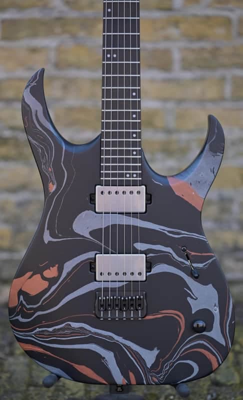 Mayones Duvell Elite 6 - Custom Swirl Satin