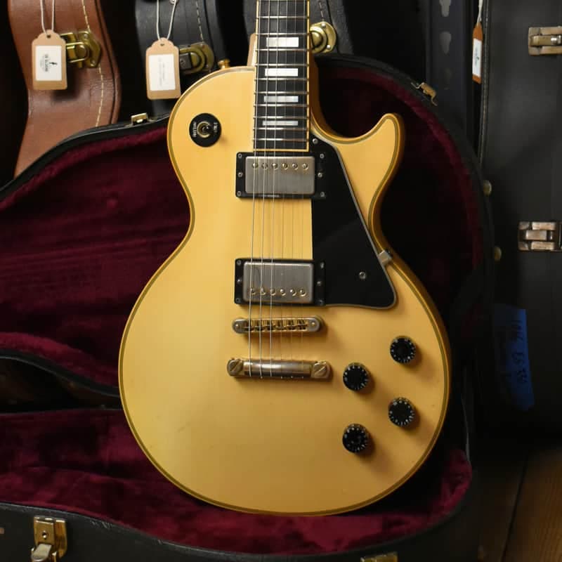 1987 Gibson Les Paul Custom Alpine White w/Case