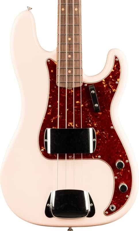 Fender Custom Shop 1960 Precision Bass® DLX Closet Classic - Faded Aged Shell Pink(Pre-Order)