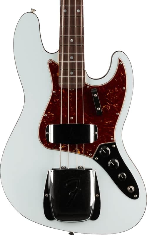 Fender Custom Shop Limited Edition '60s Jazz Bass® DLX Closet Classic - Faded Aged Sonic Blue(Pre-Order)