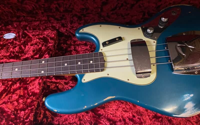 NEW Old Stock! 2022 Fender Custom Shop '60 Jazz Bass Relic - Ocean Turquoise - 9.6 lbs - Authorized Dealer - R121248