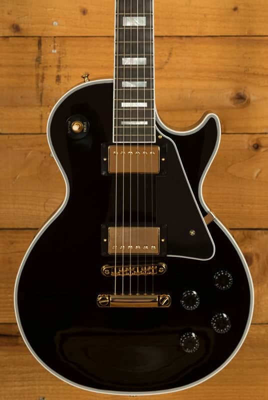 Gibson Custom Les Paul Custom Long Scale - Ebony