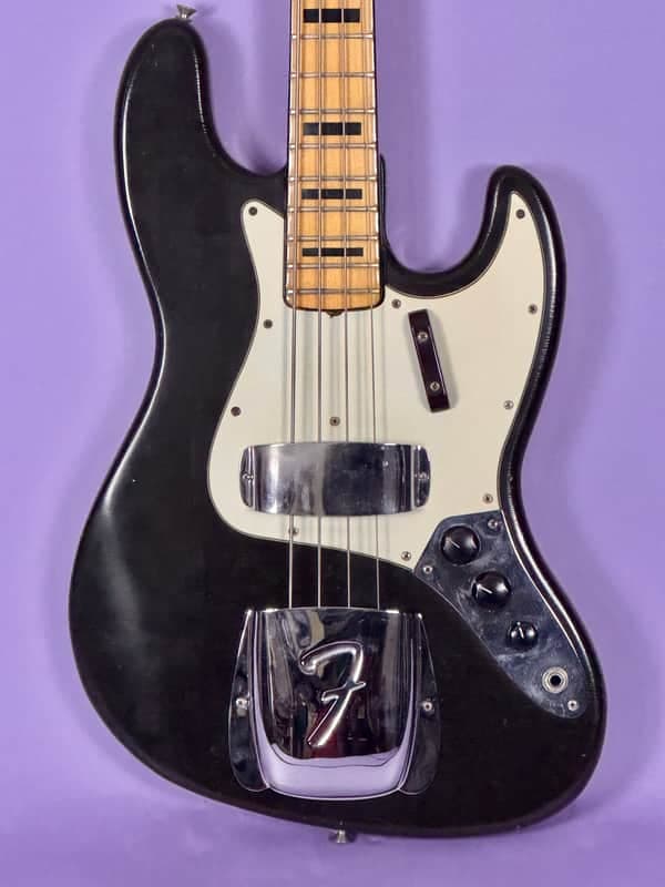 Fender Jazz Bass Black 1973 - 8lbs 9 oz with Hang Tag!