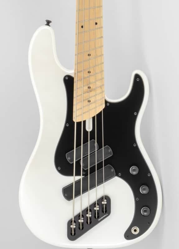Dingwall SP1 5-String, Maple Fretboard - Ducati Pearl White Matte(Pre-Order)