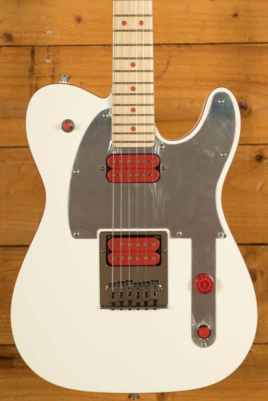 Fender John 5 Signature Ghost Telecaster - Maple - White