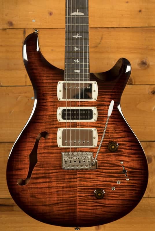 PRS SE Special Semi-Hollow - Orange Tiger Burst