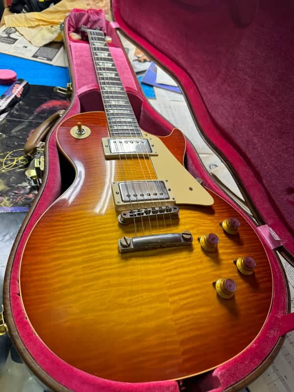 Gibson Custom Shop Les Paul 1960 V2 Reissue 2020 # 001502 - Tomato Soup Burst