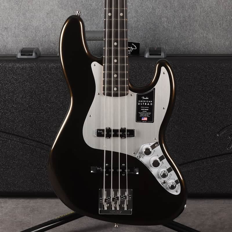Fender American Ultra II Jazz Bass - Texas Tea - 2nd Hand (X1189954)