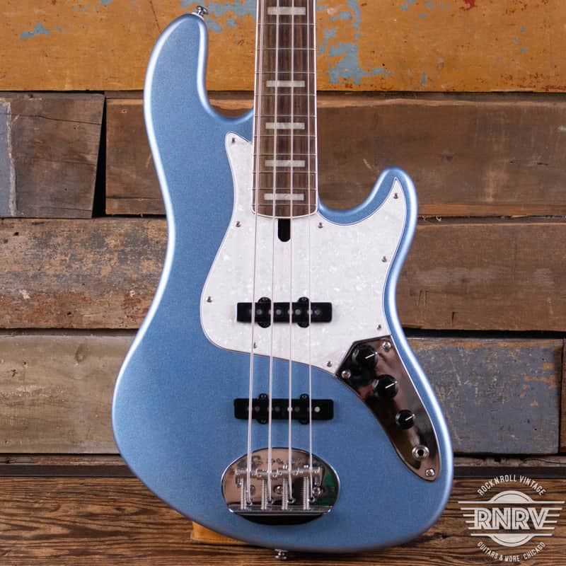Lakland Skyline DJ-4 Darryl Jones Signature 4-String with Rosewood Fretboard 2002 - 2018 - Lake Placid Blue