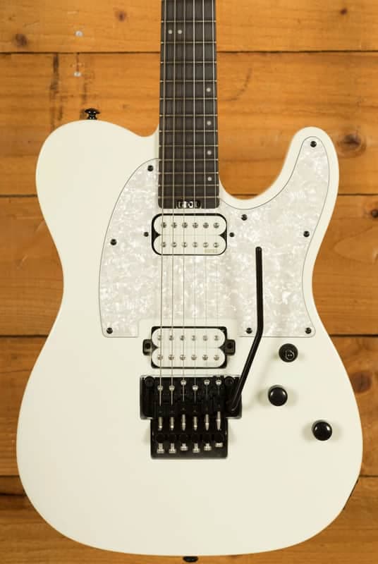 Schecter Sun Valley Super Shredder PT FR - Ebony - Metallic White