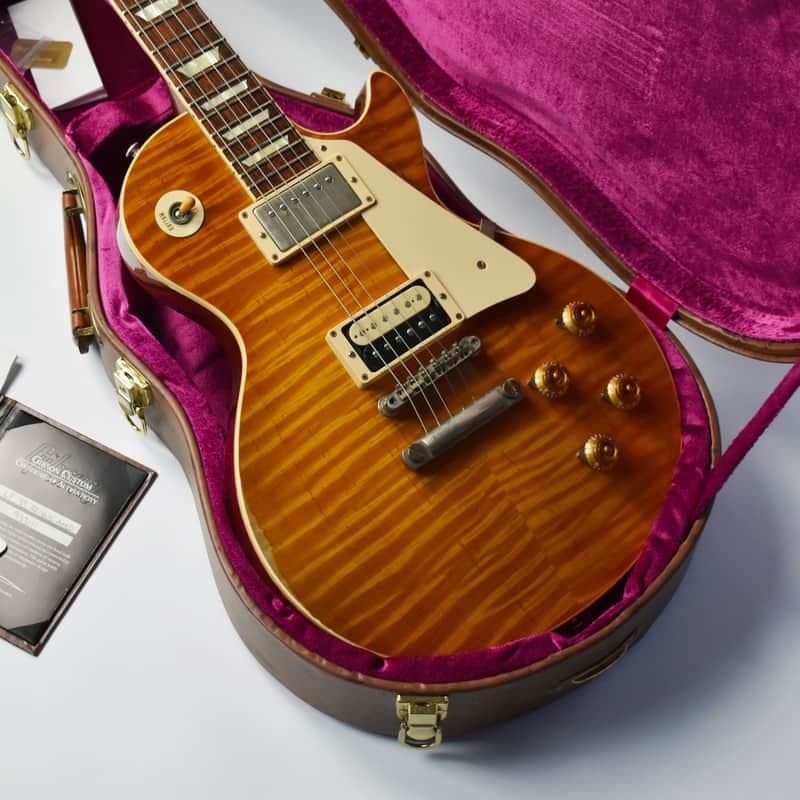 2013 Gibson Custom Shop 1959 Les Paul Standard Reissue Heavy Aged with OHSC, COA and Paperwork, R9