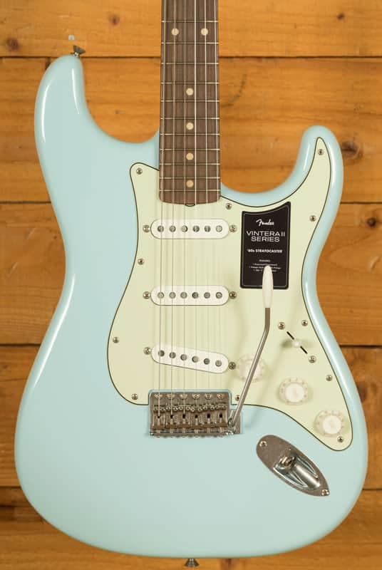 Fender Vintera II Road Worn '60s Stratocaster - Rosewood - Sonic Blue
