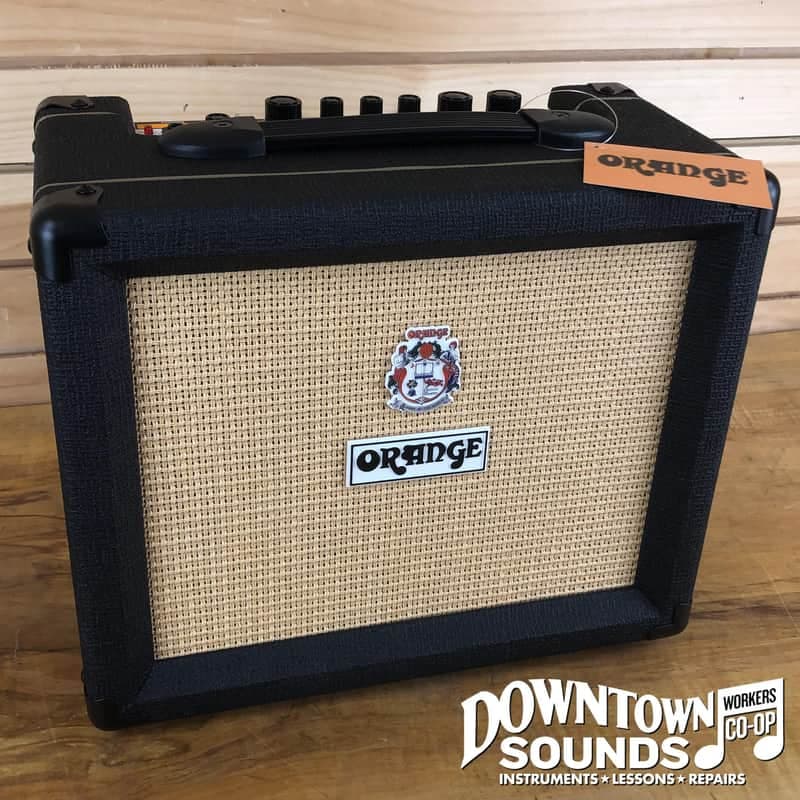 Orange Crush 20RT 20W Combo Guitar Amp with Reverb and Tuner - Black