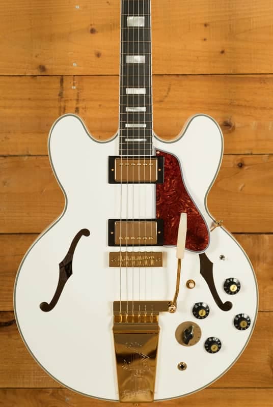 Epiphone Inspired by Gibson Custom Alex Lifeson 1976 ES-355 | Alpine White