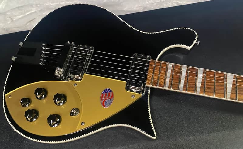 NEW ! Rickenbacker 660 Electric Guitar - Jet Glo - JG 7.5 lbs - Authorized Dealer - In-Stock! G07761