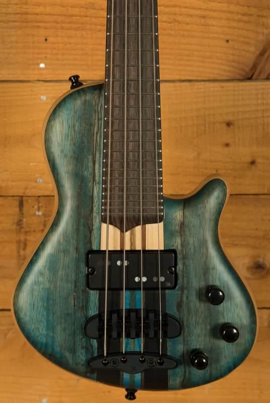 Mayones Cali 4 - Ebony - Trans Custom Colour Satin