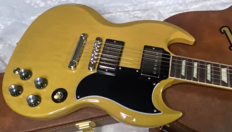 NEW! Gibson SG Standard '61 Stop Bar - TV Yellow - ONLY 6.8 lbs!!! - Authorized Dealer - G07554