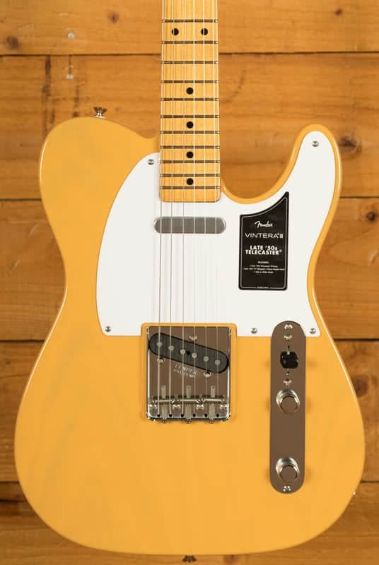 Fender Vintera III Late '50s Telecaster - Maple - Butterscotch Blonde