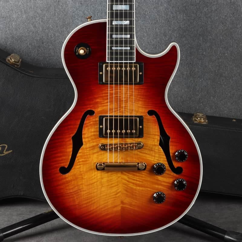 Gibson Custom Shop Les Paul Florentine - Ember Glow - 1998 - 2nd Hand