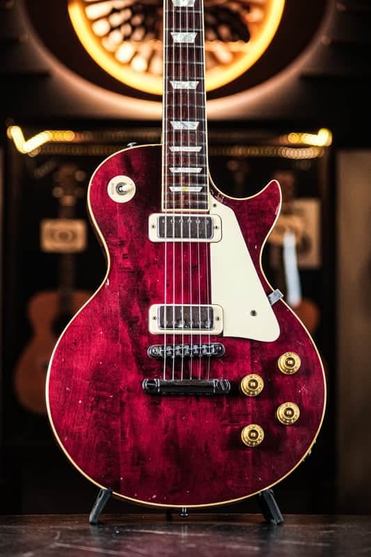 1980 Gibson Les Paul Deluxe wine red