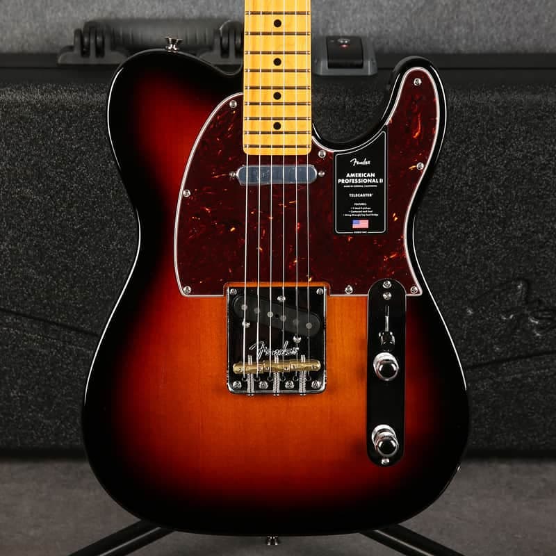 Fender American Professional II Telecaster - MN - 3-Colour Sunburst - 2nd Hand