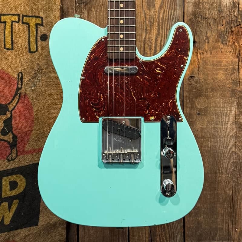 Fender Custom Shop 1963 Telecaster Journeyman Relic - Aged Surf Green