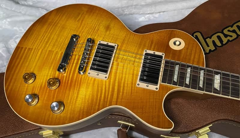 NEW ! Gibson Kirk Hammett Greeny Les Paul Standard Greeny Burst - Only 8.45lbs - Authorized Dealer - G07671