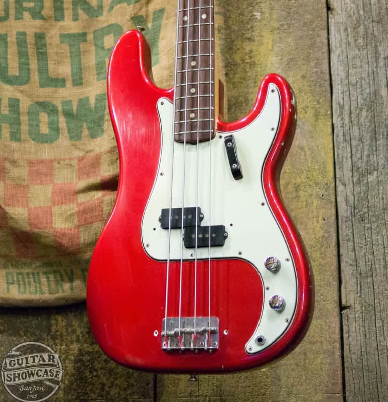 Fender Precision Bass 1965 Candy Apple Red Pre-CBS
