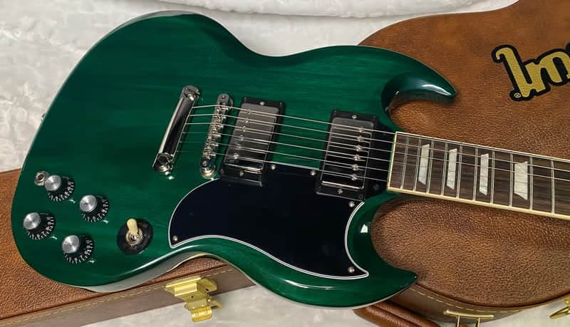 NEW! Gibson SG Standard '61 Stoptail - Translucent Teal - ONLY 6 lbs - Authorized Dealer - G07406